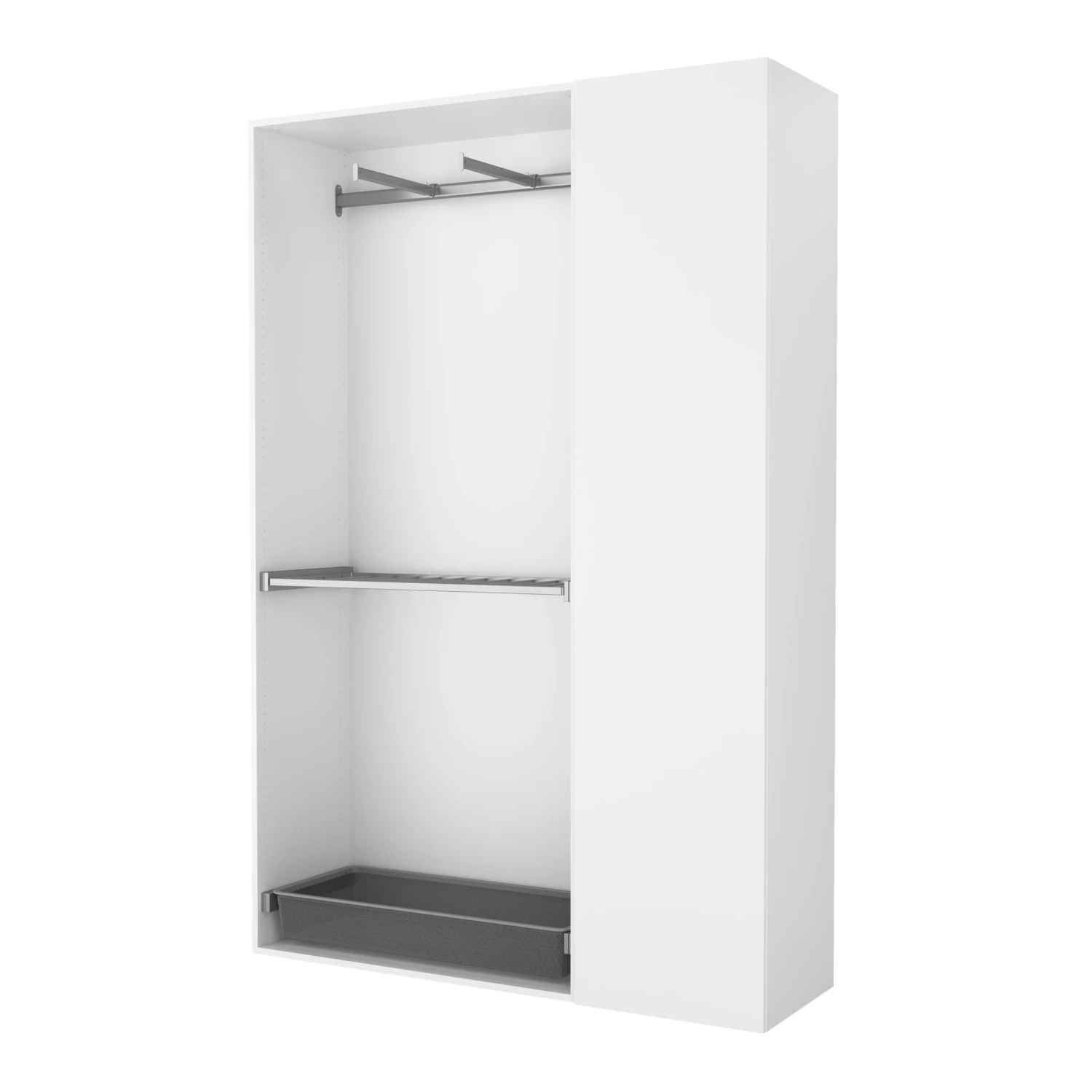 Atomia Matt White Sliding Wardrobe Door (H)560mm (W)737mm, Pack Of 4 - Image 8