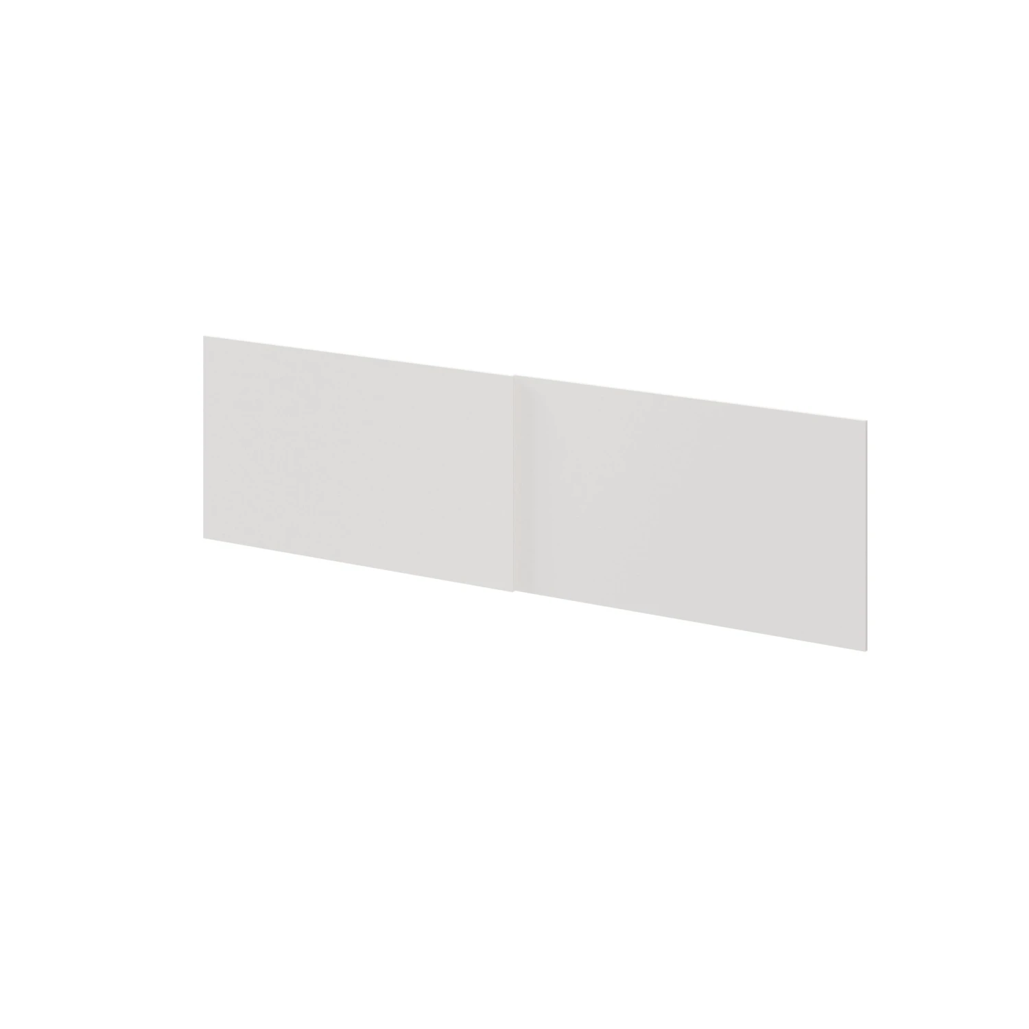 Atomia Matt White Sliding Wardrobe Door (H)560mm (W)987mm, Pack Of 4