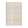 Atomia Oak Effect 2 Door Sliding Wardrobe Door Kit (H)2250mm (W)1500mm