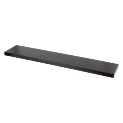 Form Cusko Black Floating Shelf (L)1180mm (D)235mm