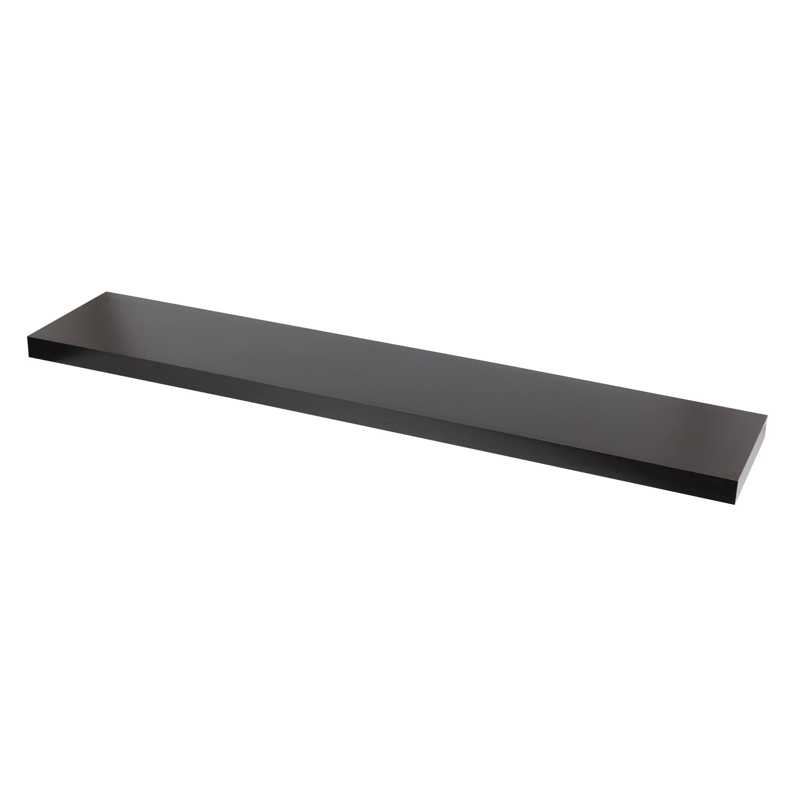 Form Cusko Black Floating Shelf (L)1180mm (D)235mm
