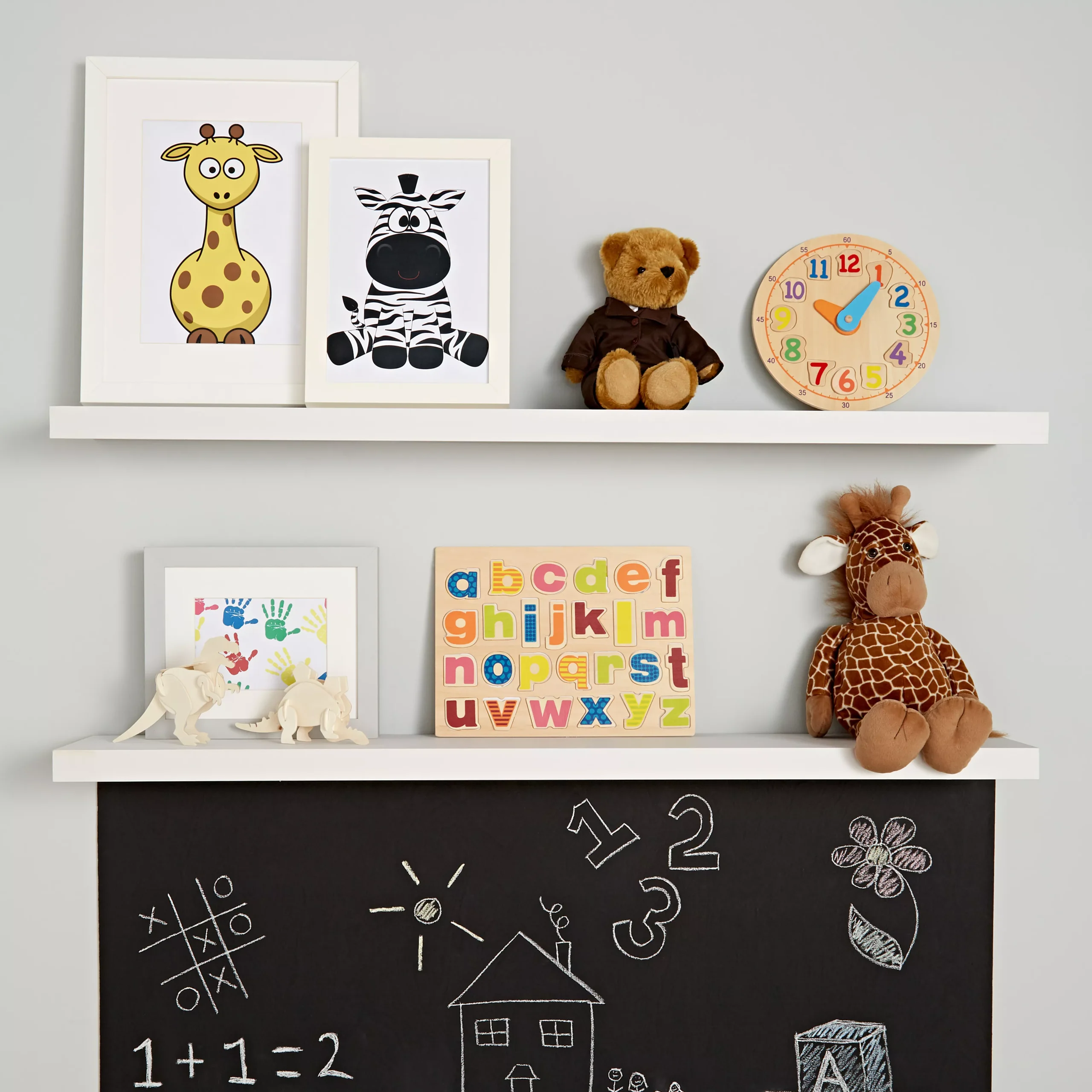 Form Cusko White Floating Shelf (L)1180mm (D)235mm - Image 4