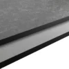 GoodHome 12mm Nepeta Matt Grey Paper & Resin Square Edge Kitchen Worktop, (L)2000mm