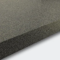 GoodHome 38mm Gloss Grey Glitter Effect Chipboard & Laminate Square Edge Kitchen Worktop, (L)3000mm