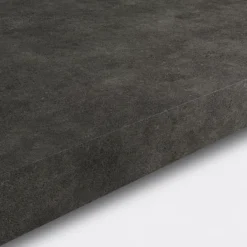 GoodHome 38mm Kala Matt Concrete Effect Chipboard & Laminate Square Edge Kitchen Worktop, (L)3000mm
