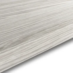 GoodHome 38mm Kala Matt White Oak Effect Laminate & Particle Board Square Edge Kitchen Breakfast Bar, (L)2000mm