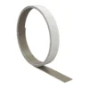 GoodHome Algiata Stone Effect White Worktop Edging Tape, (L)3m