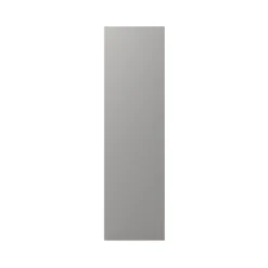 GoodHome Alisma High Gloss Grey Slab Standard End Panel (H)2010mm (W)570mm, Pair