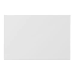 GoodHome Alisma Innovo Handleless Gloss White Slab Drawer Front, Bridging Door & Bi Fold Door, (W)500mm (H)340mm (T)18mm