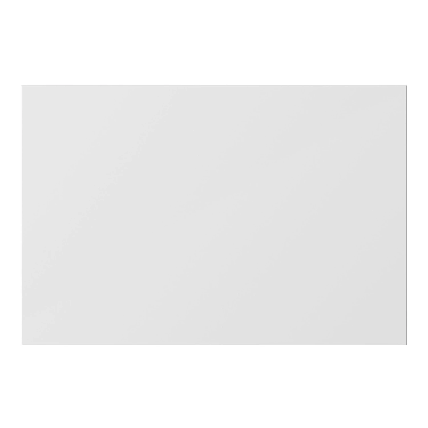 GoodHome Alisma Innovo Handleless Gloss White Slab Drawer Front, Bridging Door & Bi Fold Door, (W)500mm (H)340mm (T)18mm