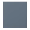 GoodHome Alisma Matt Blue Slab Drawer Front, Bridging Door & Bi Fold Door (W)300mm, Pack Of 2