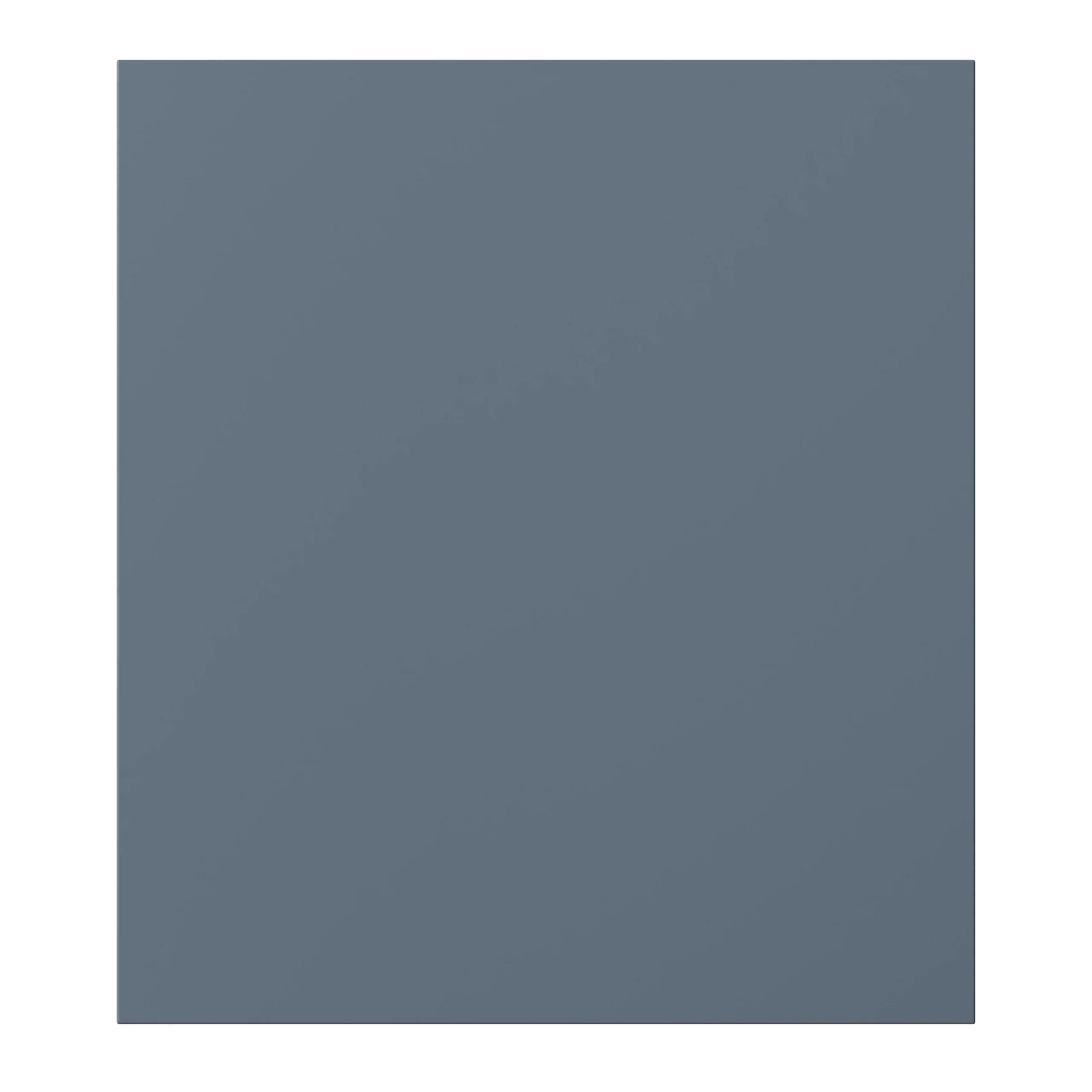 GoodHome Alisma Matt Blue Slab Drawer Front, Bridging Door & Bi Fold Door (W)300mm, Pack Of 2