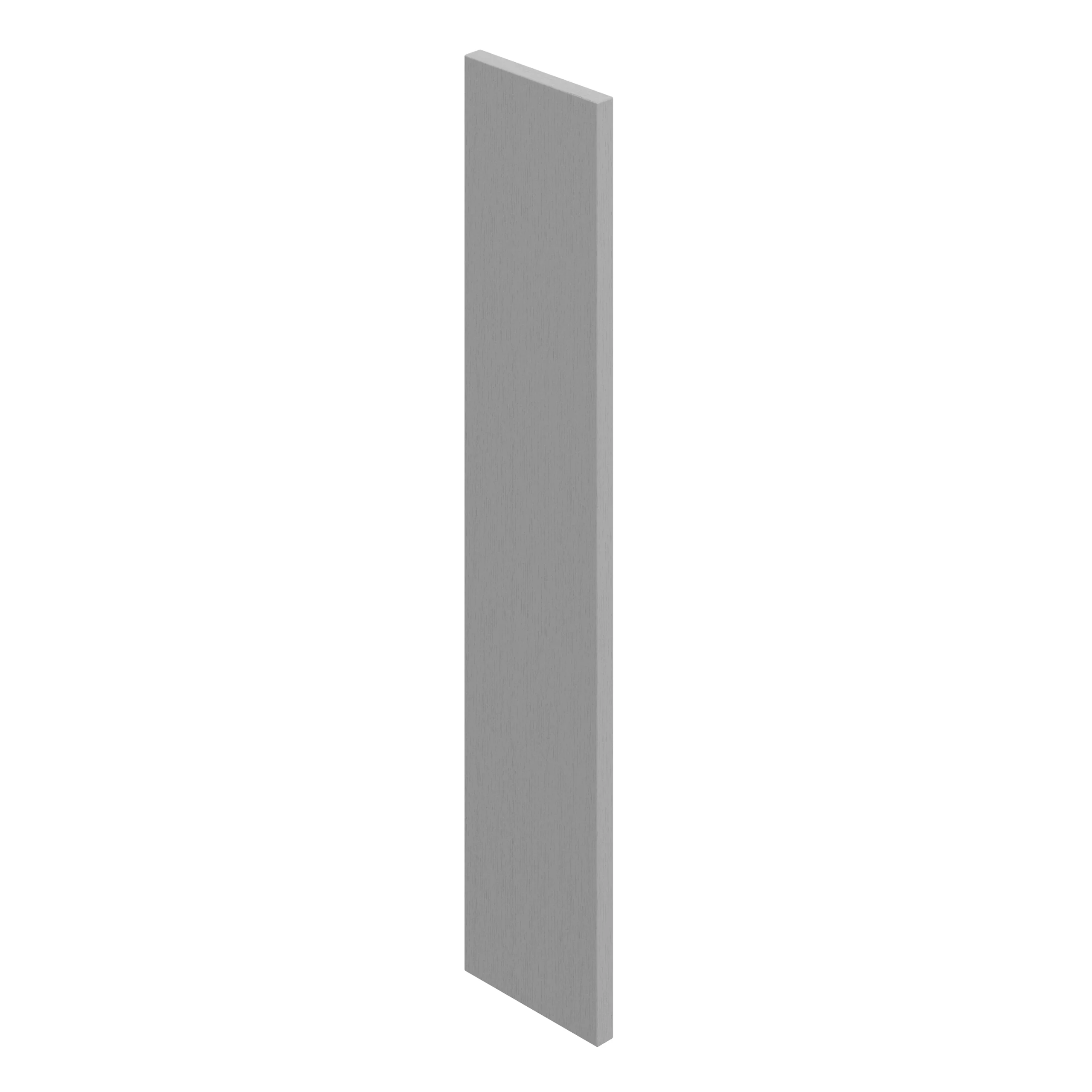 GoodHome Alpinia Matt Slate Grey Painted Wood Effect Shaker Highline Cabinet Door (W)150mm (H)715mm (T)18mm - Image 2