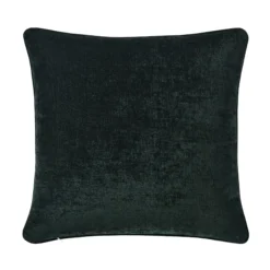 GoodHome Arntzen Dark Green Plain Indoor Cushion (L)55cm X (W)55cm