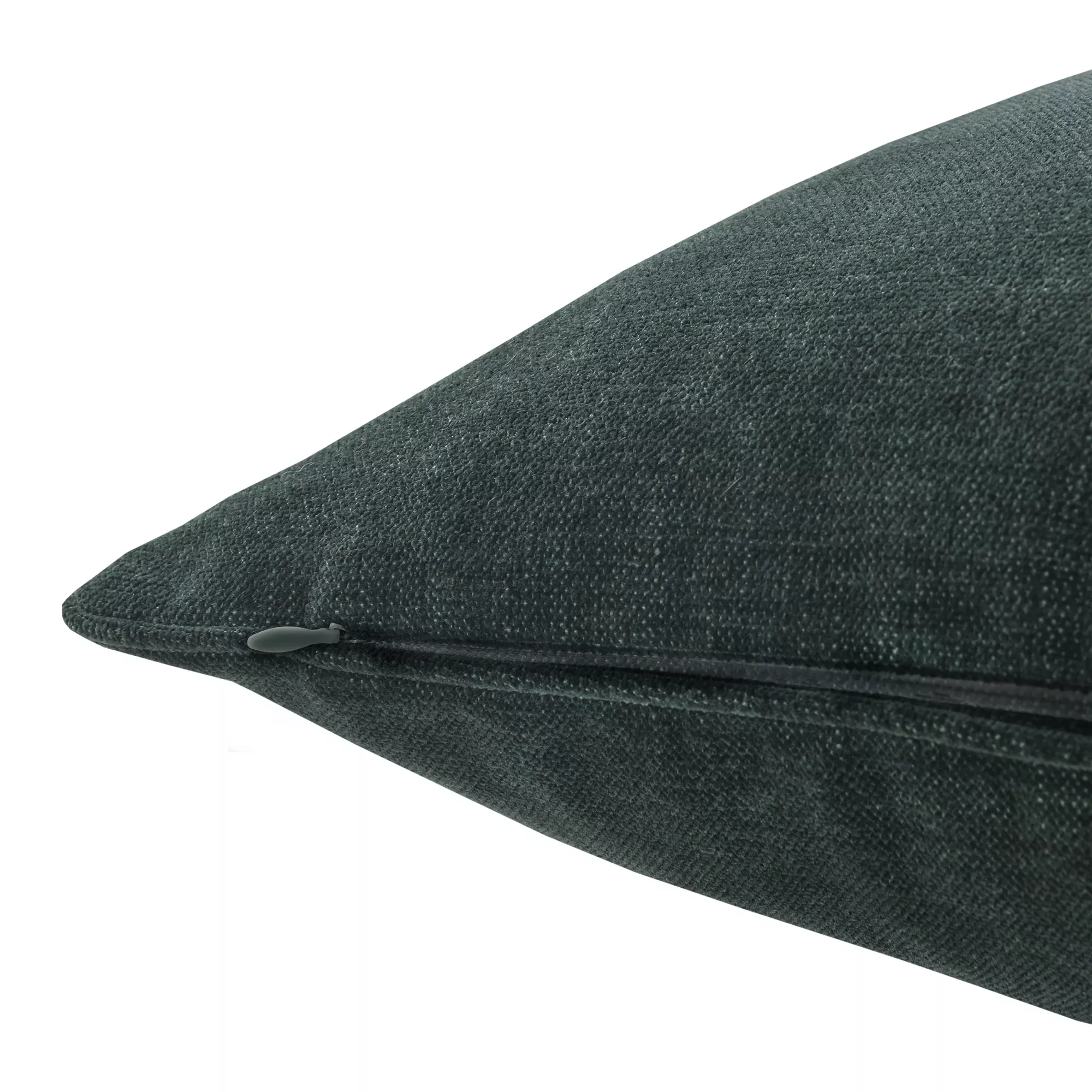 GoodHome Arntzen Dark Green Plain Indoor Cushion (L)55cm X (W)55cm - Image 4