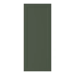 GoodHome Artemisia Matt Dark Green Shaker 70:30 Tall Larder Cabinet Door (W)600mm (H)1467mm (T)18mm