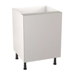 GoodHome Balsamita Matt Grey Slab Base Kitchen Cabinet (W)600mm (H)720mm