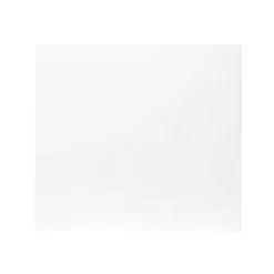 GoodHome Balsamita Matt White Slab Appliance Cabinet Door (W)600mm (H)543mm (T)16mm