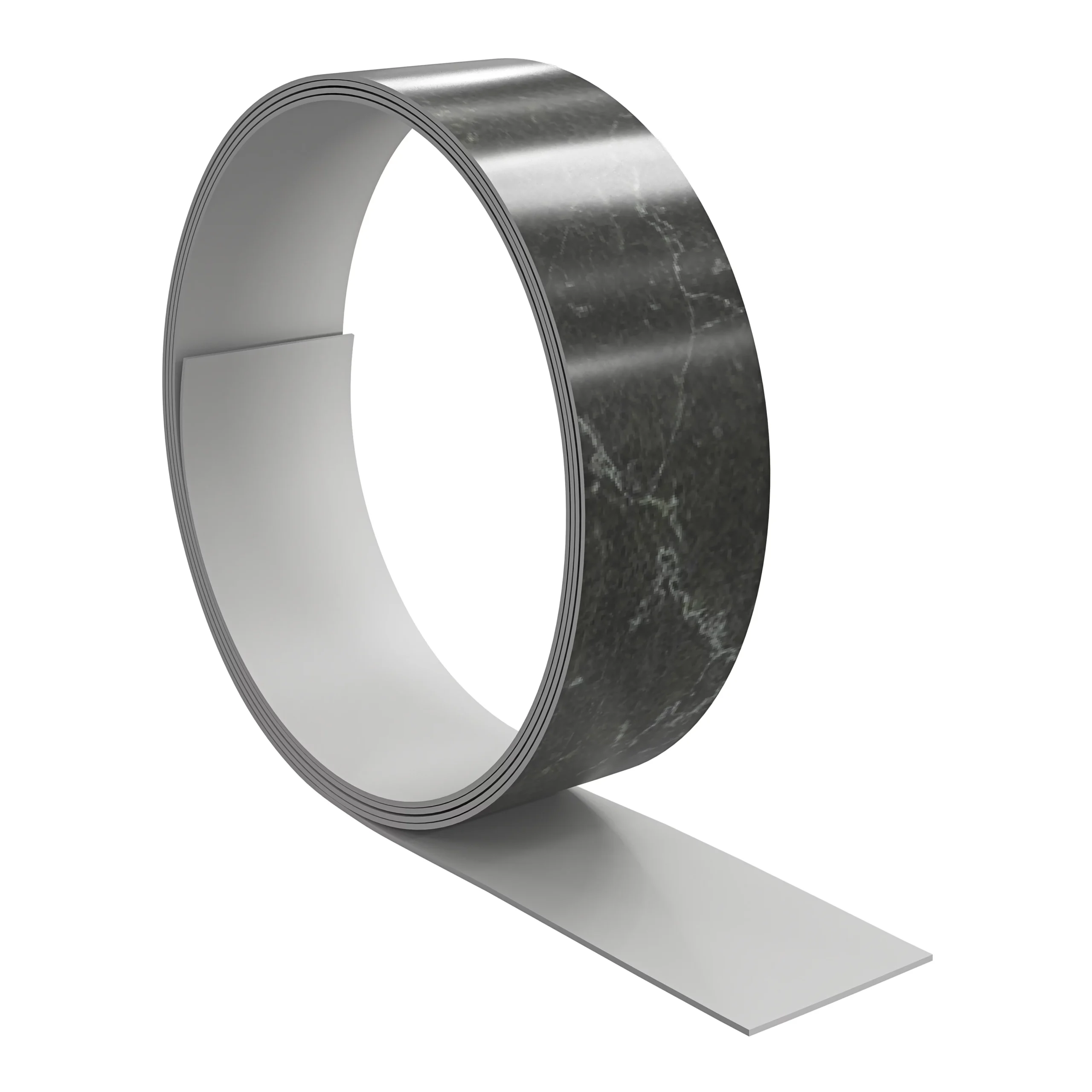 GoodHome Berberis Granite Effect Black Worktop Edging Tape, (L)3m