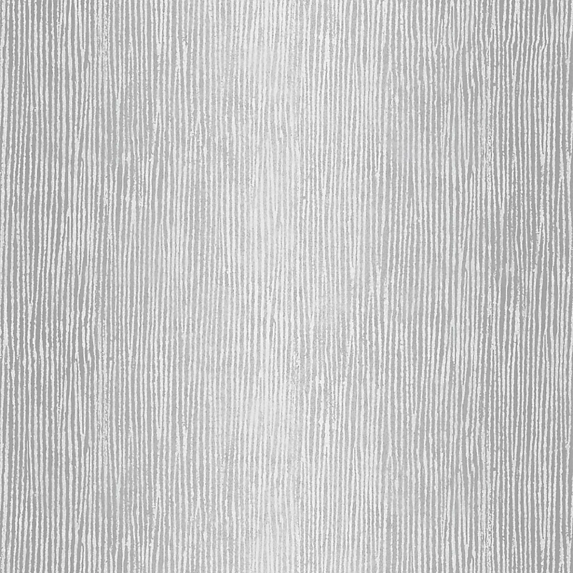 GoodHome Bloxholm Grey Striped Silver Effect Textured Wallpaper - Image 2