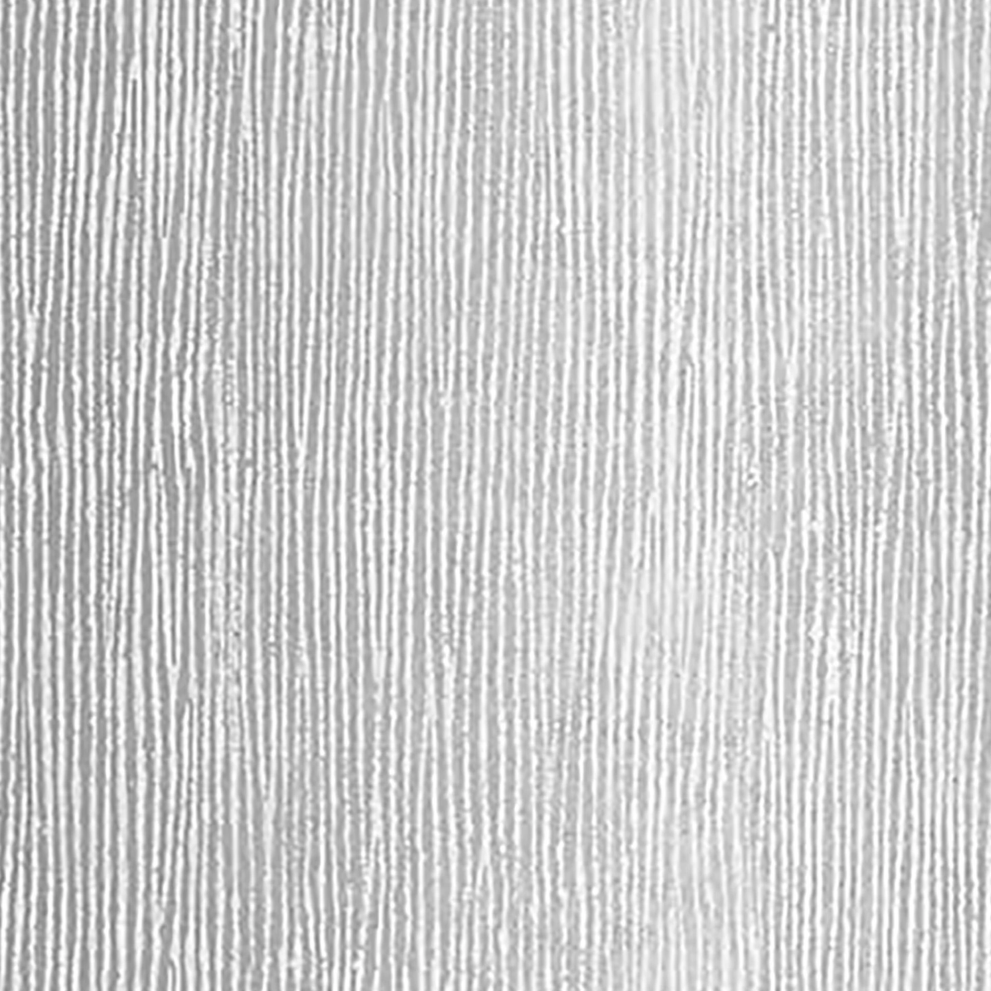 GoodHome Bloxholm Grey Striped Silver Effect Textured Wallpaper - Image 3