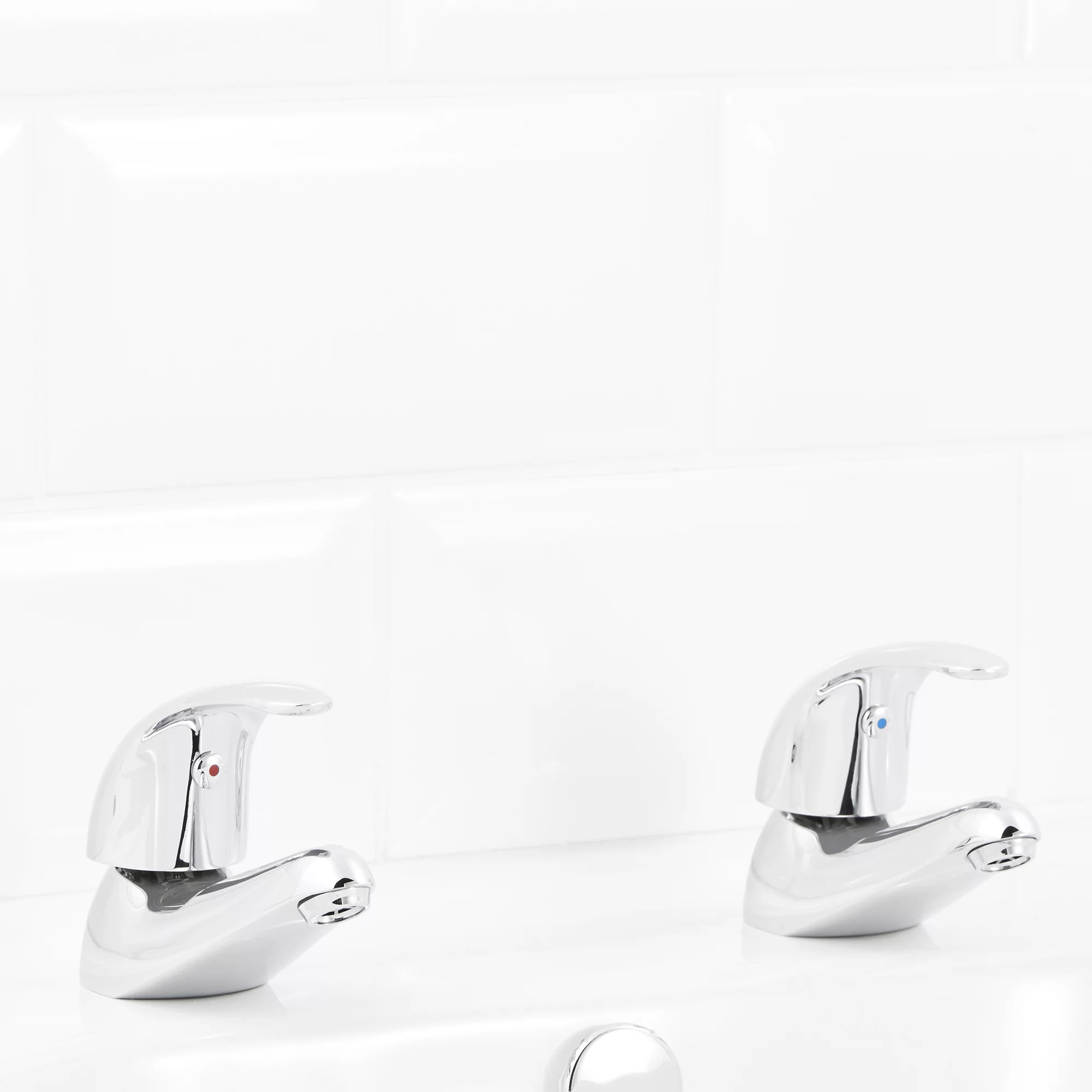 GoodHome Blyth Contemporary Basin Pillar Tap - Image 3