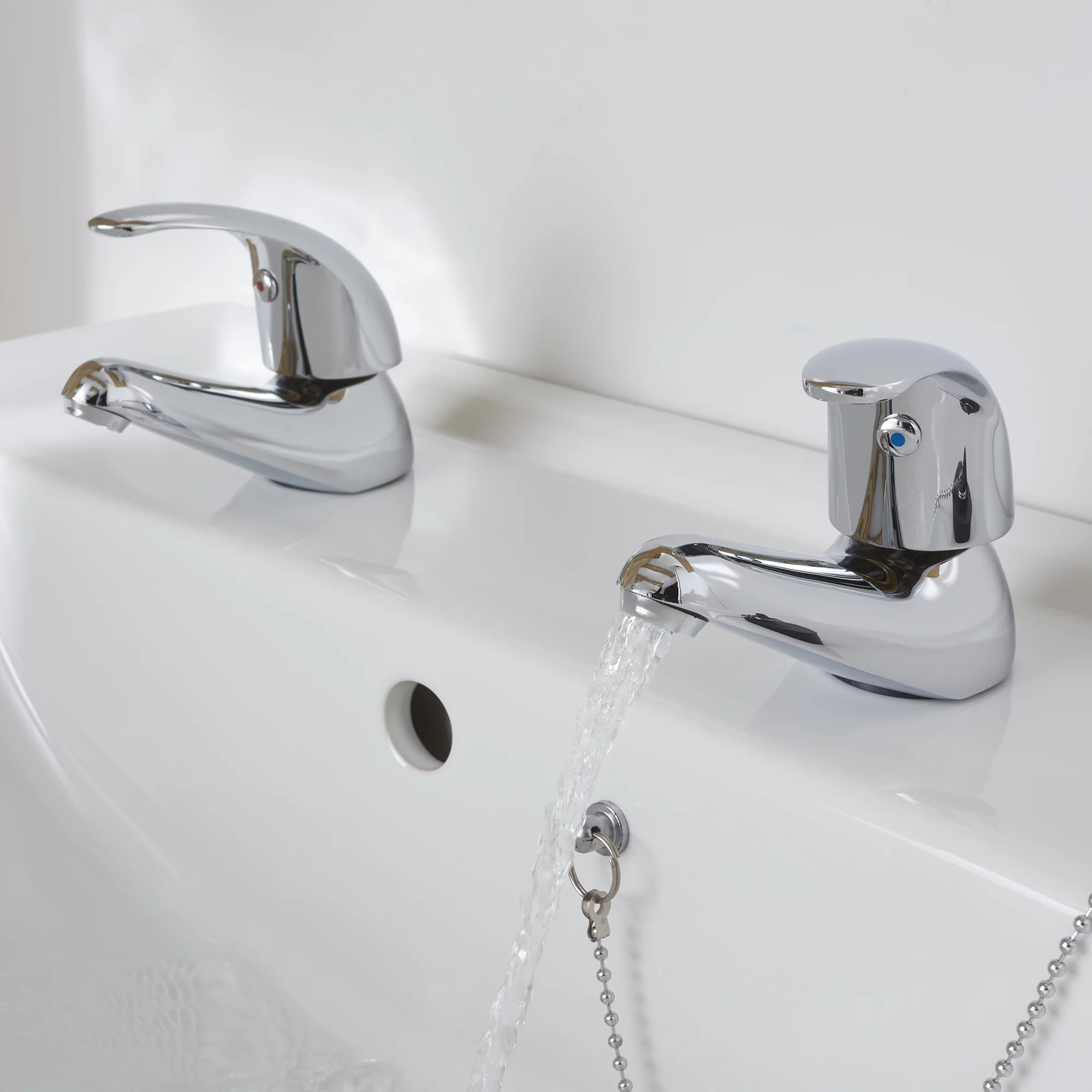 GoodHome Blyth Contemporary Basin Pillar Tap - Image 6