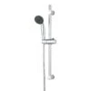 GoodHome Blyth Single-spray Pattern Chrome Effect Shower Kit