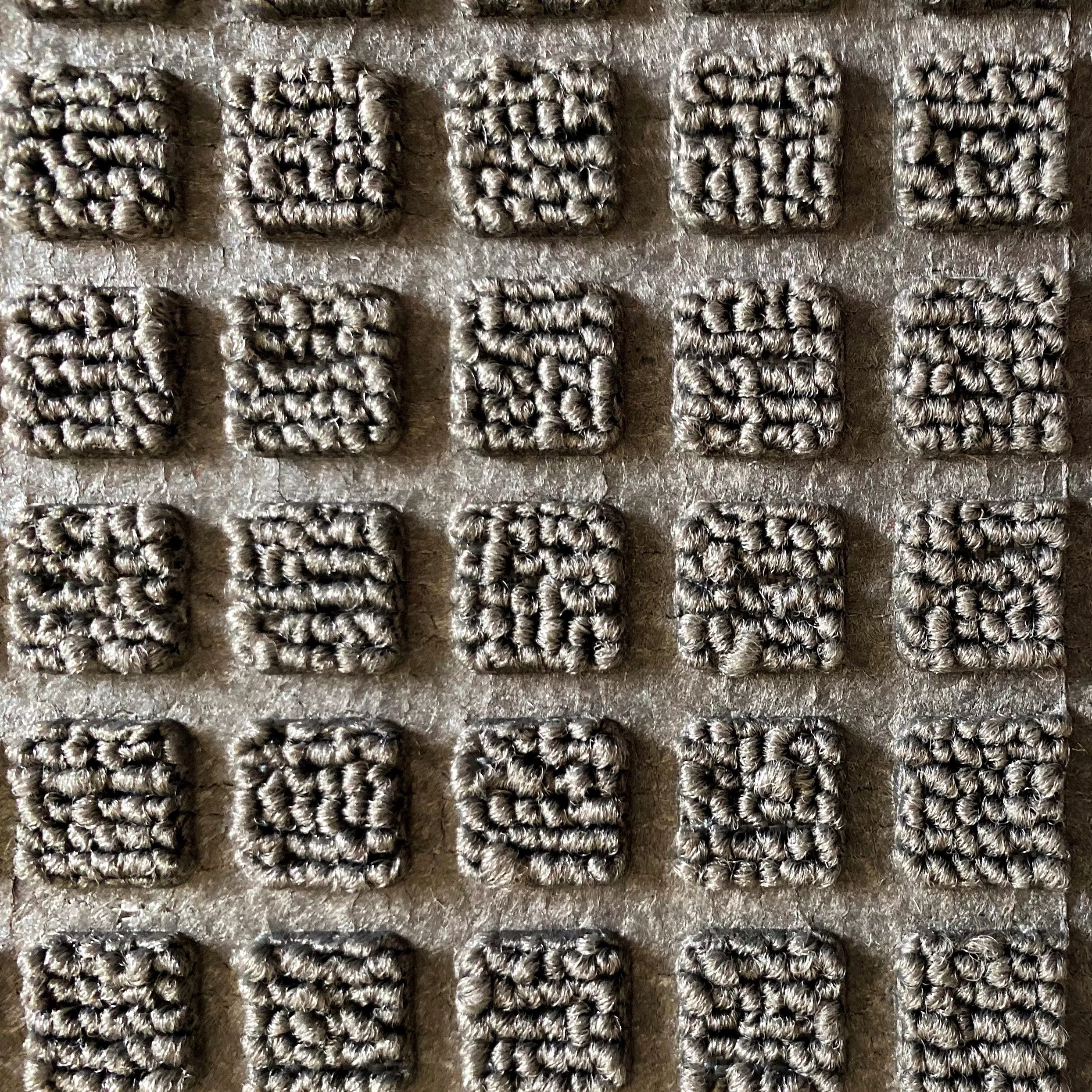 GoodHome Boykins Grey Geometric Barrier Mat, 60cm X 90cm - Image 3