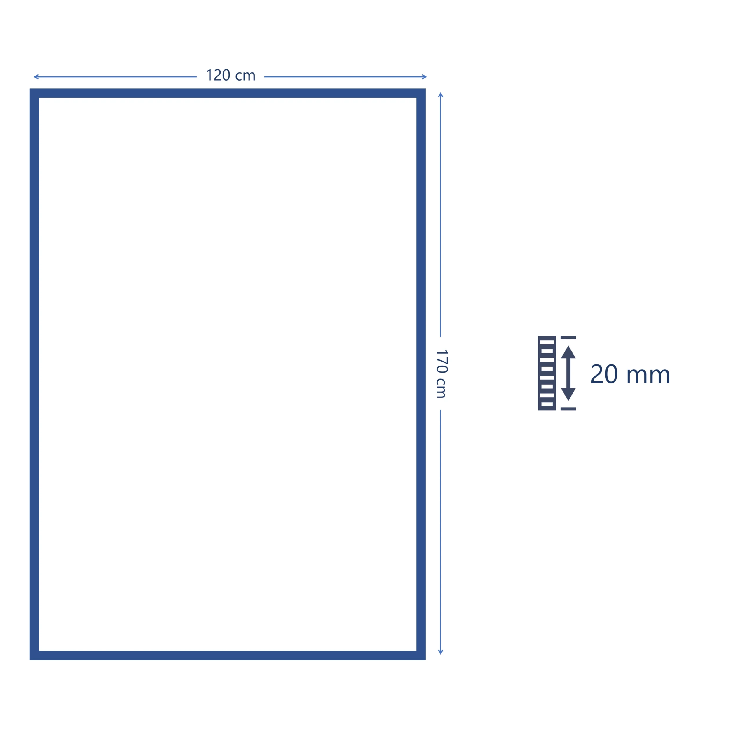 GoodHome Brunel Grey Striped Rug 170cmx120cm - Image 7