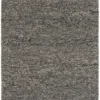 GoodHome Budwig Dark Grey Striped Rug 170cmx120cm
