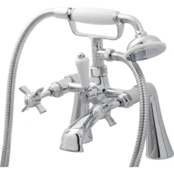 GoodHome Bynea Bath Shower Mixer Tap, Pack Of 1