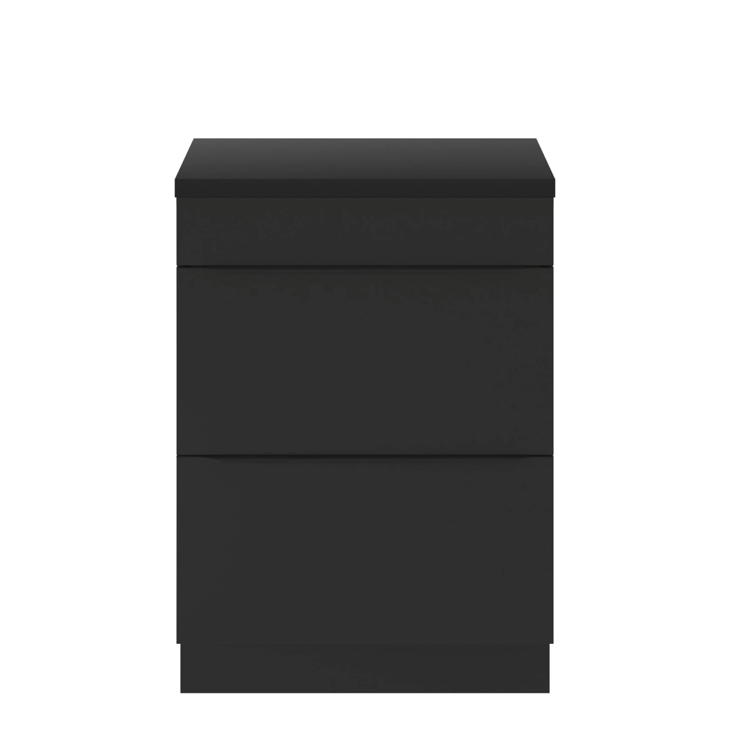 GoodHome Cadelia Matt Black Square Edge Chipboard & Laminate Bathroom Worktop 2cm X 45.5cm X 60.5cm - Image 8