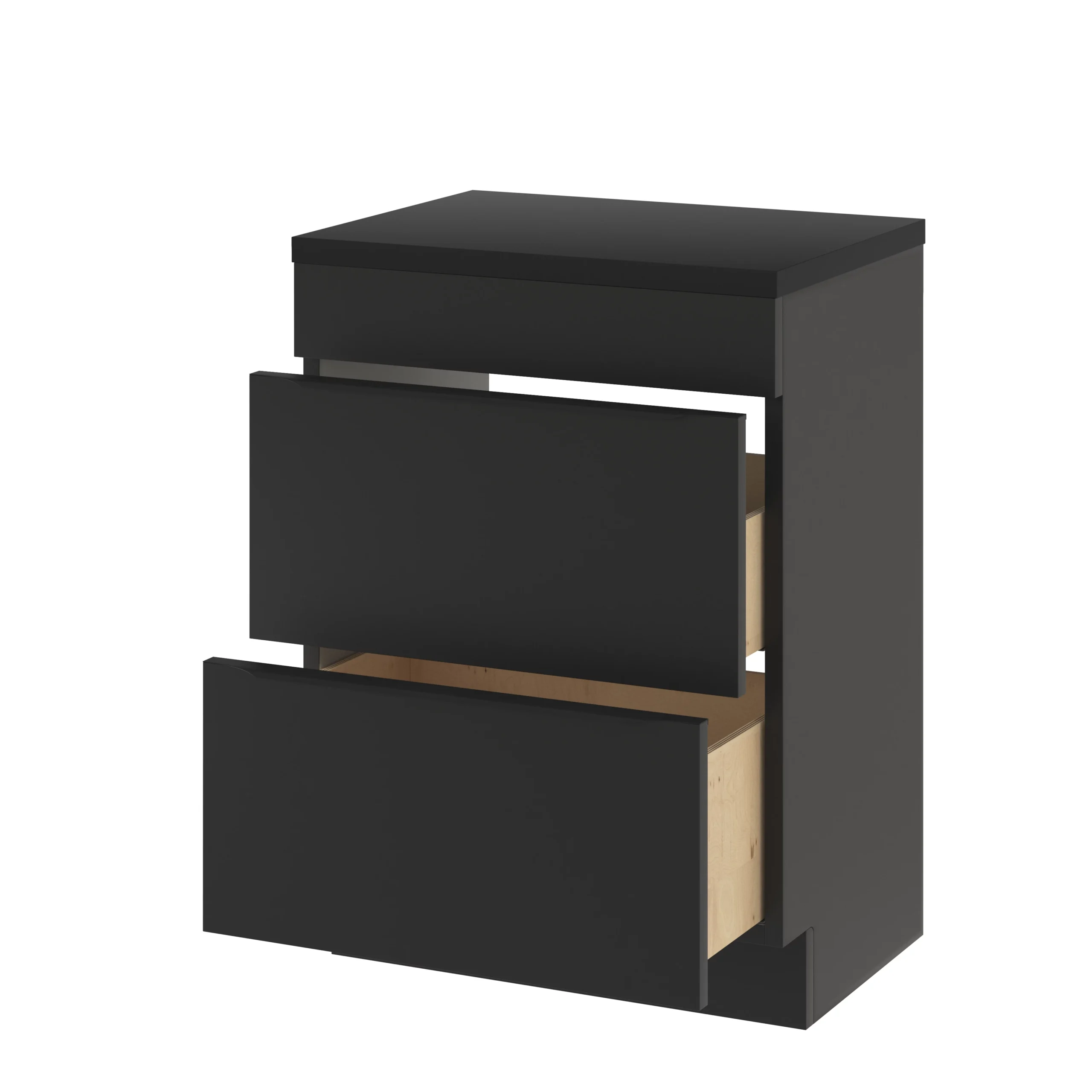 GoodHome Cadelia Matt Black Square Edge Chipboard & Laminate Bathroom Worktop 2cm X 45.5cm X 60.5cm - Image 16