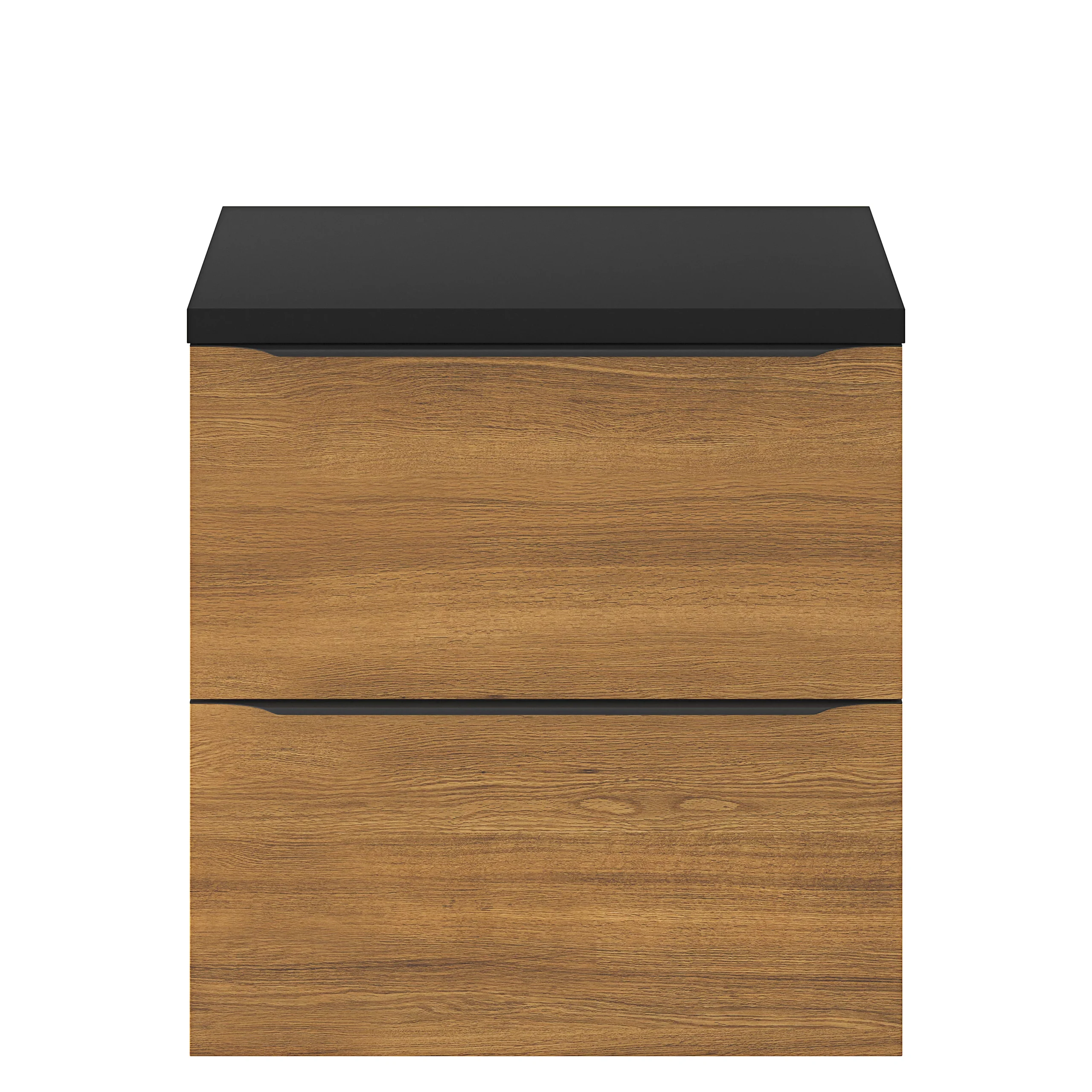 GoodHome Cadelia Matt Black Square Edge Chipboard & Laminate Bathroom Worktop 2cm X 45.5cm X 60.5cm - Image 10