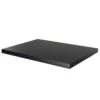 GoodHome Cadelia Matt Black Square Edge Chipboard & Laminate Bathroom Worktop 2cm X 45.5cm X 60.5cm