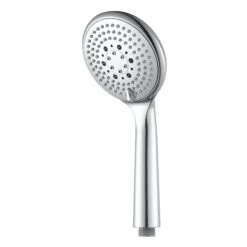 GoodHome Cavally 3-spray Pattern Chrome Effect Shower Head