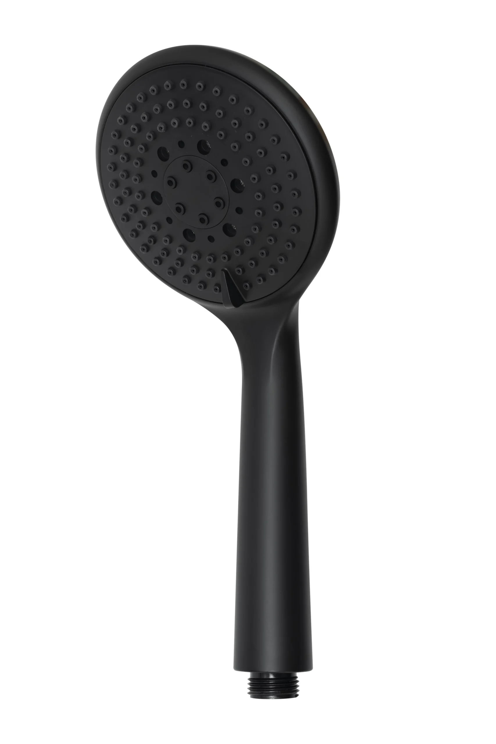 GoodHome Cavally Black Matt 3-spray Pattern Fixed Shower Head, 255.5mm