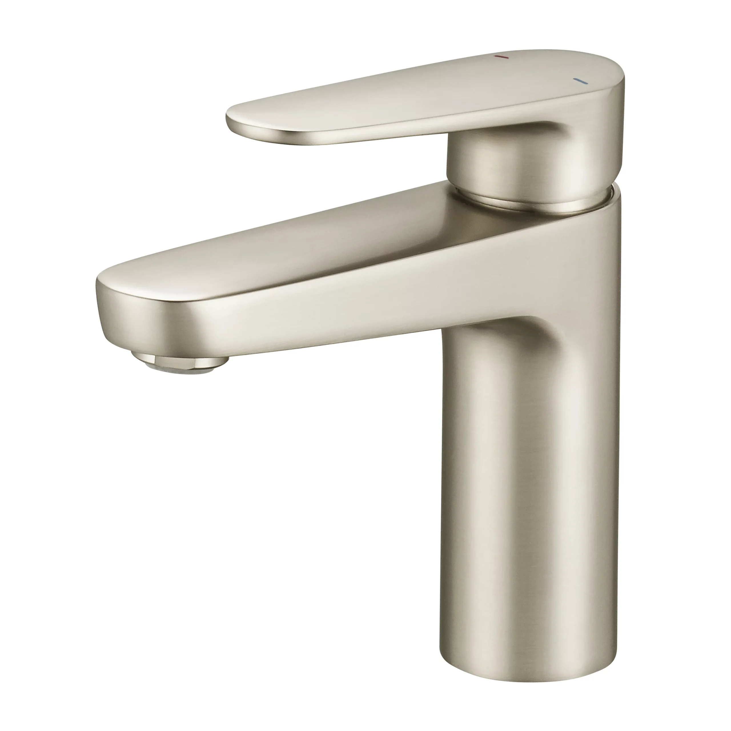 GoodHome Cavally Brushed Basin Mono Mixer Tap