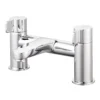 GoodHome Cavally Chrome Effect Deck-mounted Manual Single Bath Filler Tap