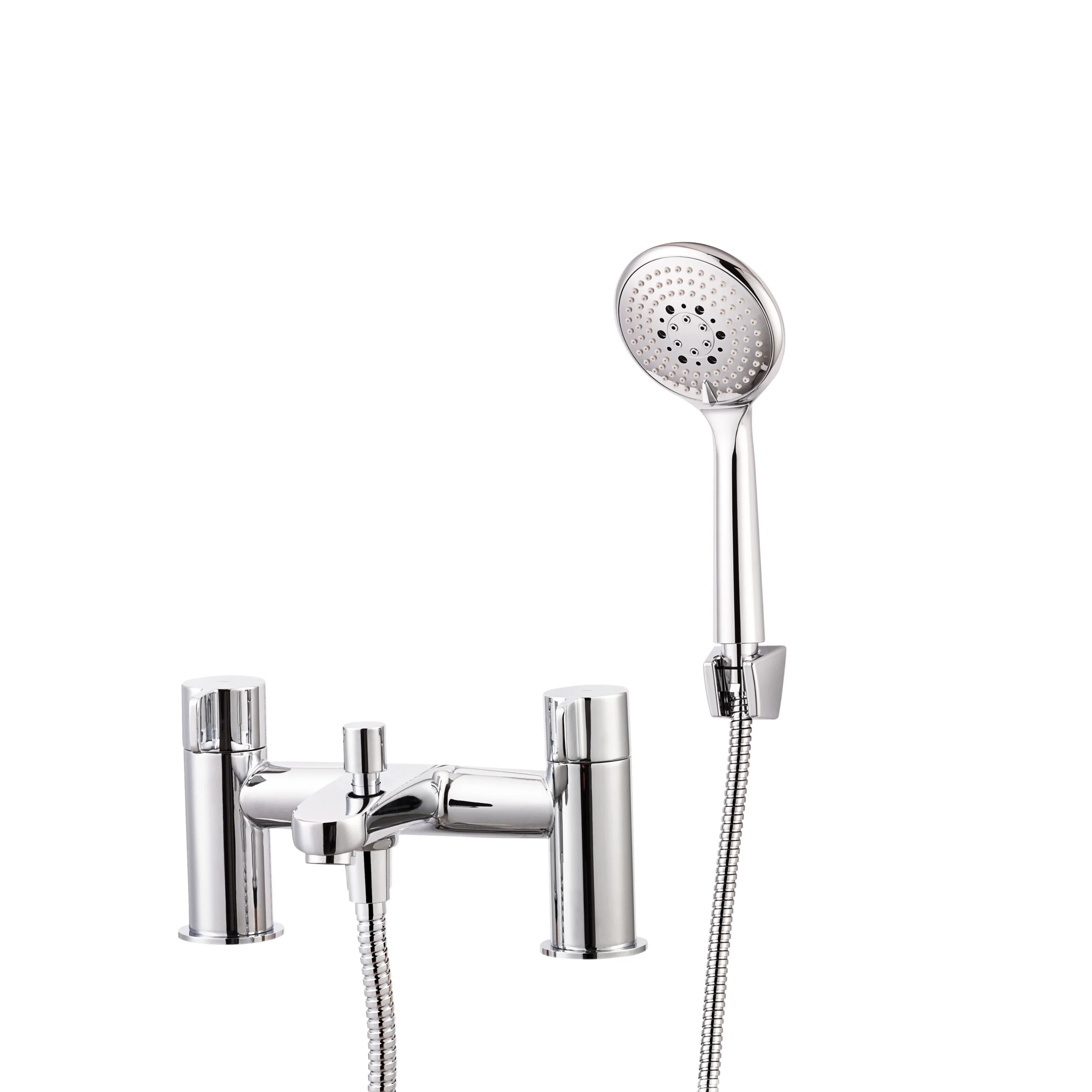 GoodHome Cavally Chrome Effect Freestanding Bath Shower Mixer Tap - Image 2