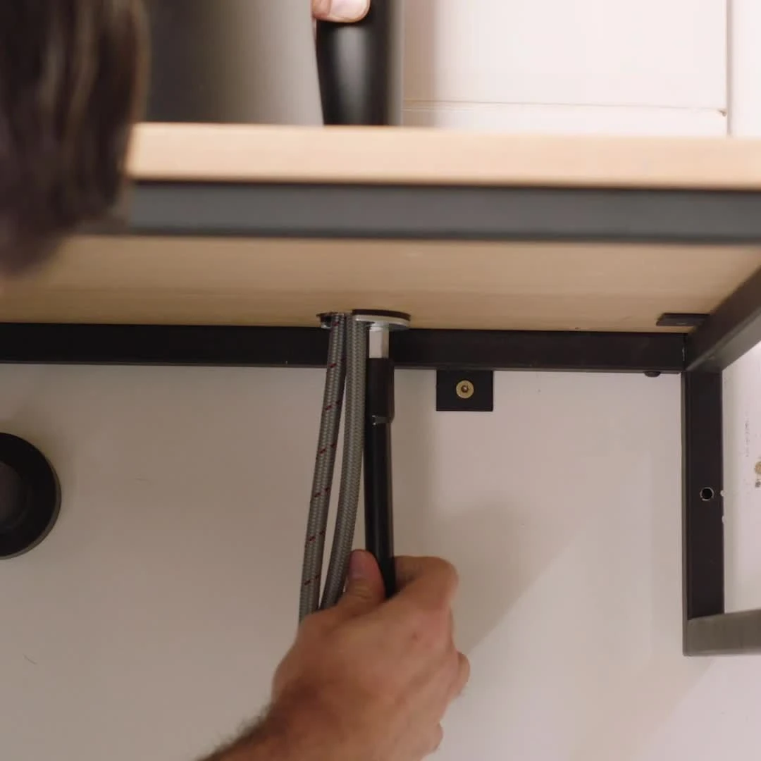 GoodHome Cavally Medium Gloss Chrome Effect Round Deck-mounted Manual Basin Mono Mixer Tap - Image 2