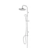 GoodHome Cavally Wall-mounted Diverter 3-spray Pattern Shower Kit