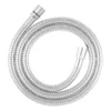 GoodHome Chrome Effect Brass & Polyvinyl Chloride (PVC) Shower Hose, (L)1.5m