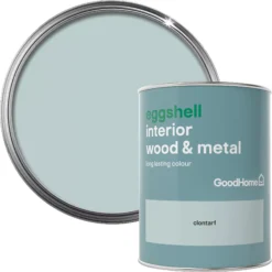 GoodHome Clontarf Eggshell Metal & Wood Paint, 750ml