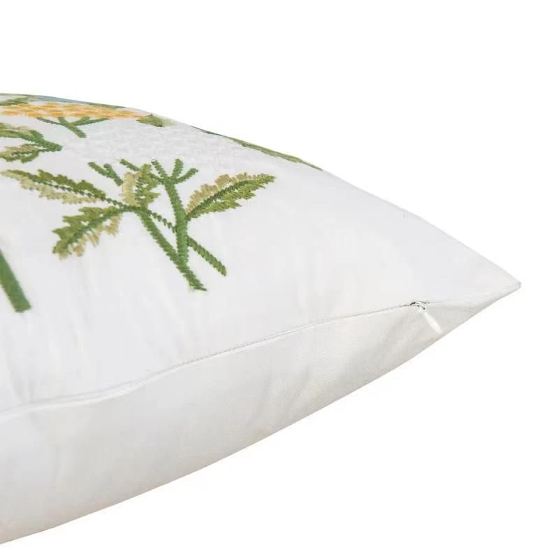 GoodHome Denman Embroidered Indoor Cushion (L)43cm X (W)43cm - Image 3