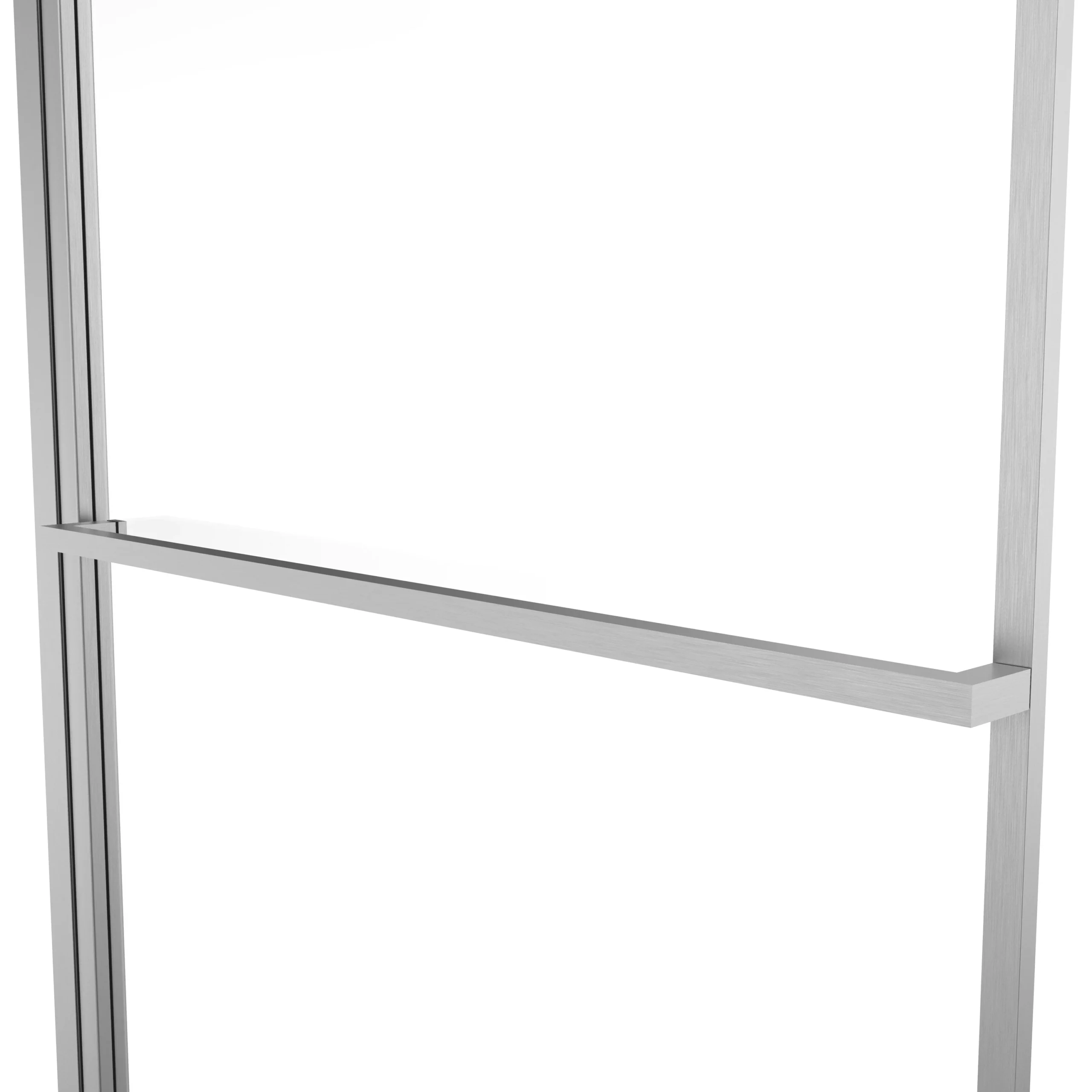 GoodHome Ezili Straight Chrome Effect Frame Bath Screen, (H)140cm (W)850mm - Image 3
