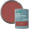 GoodHome Fulham Eggshell Metal & Wood Paint, 750ml