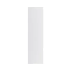 GoodHome Garcinia Gloss Light Grey Integrated Handle Tall Wall Cabinet Door (W)250mm (H)895mm (T)19mm