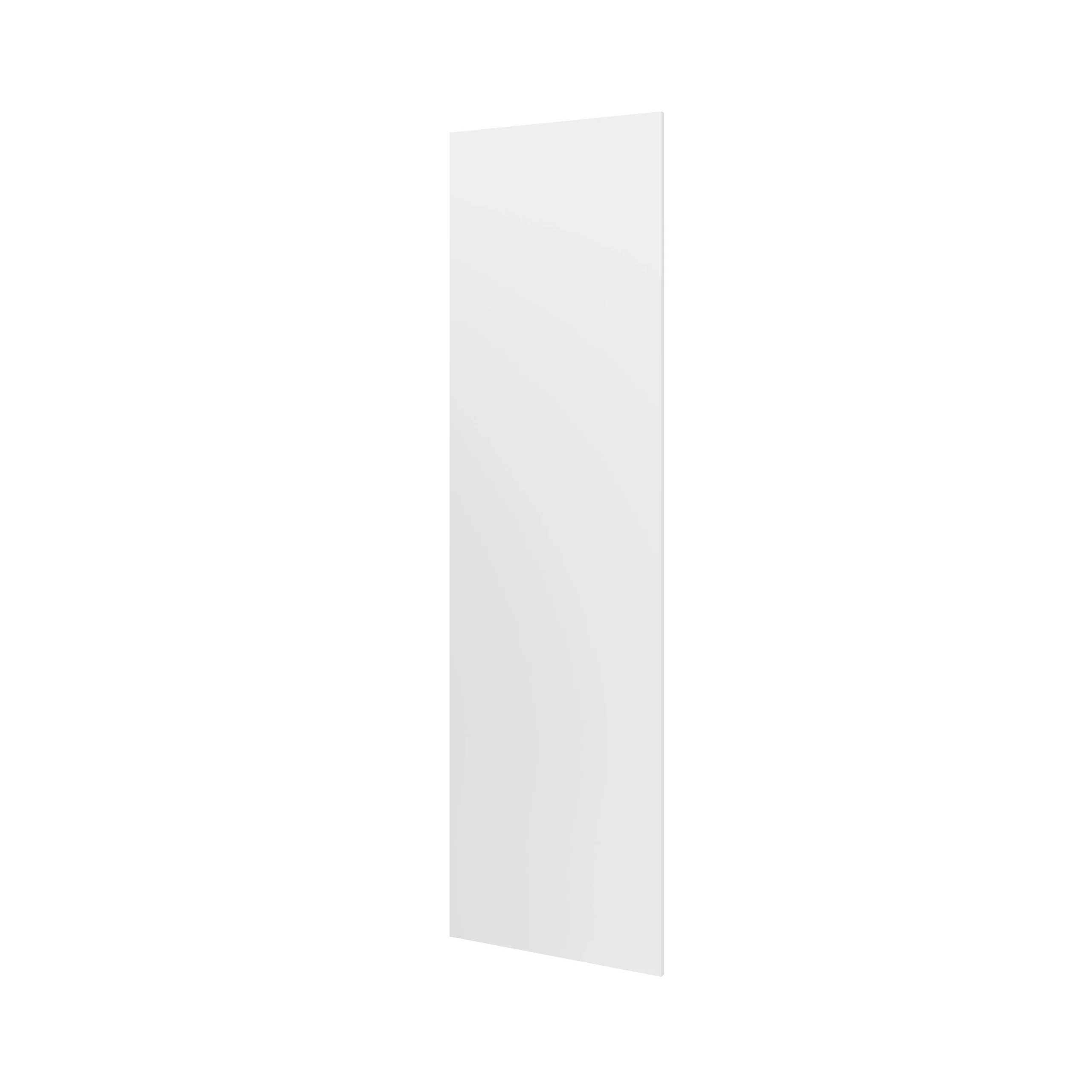 GoodHome Garcinia Gloss Light Grey Slab End Panel (H)2010mm (W)570mm - Image 2